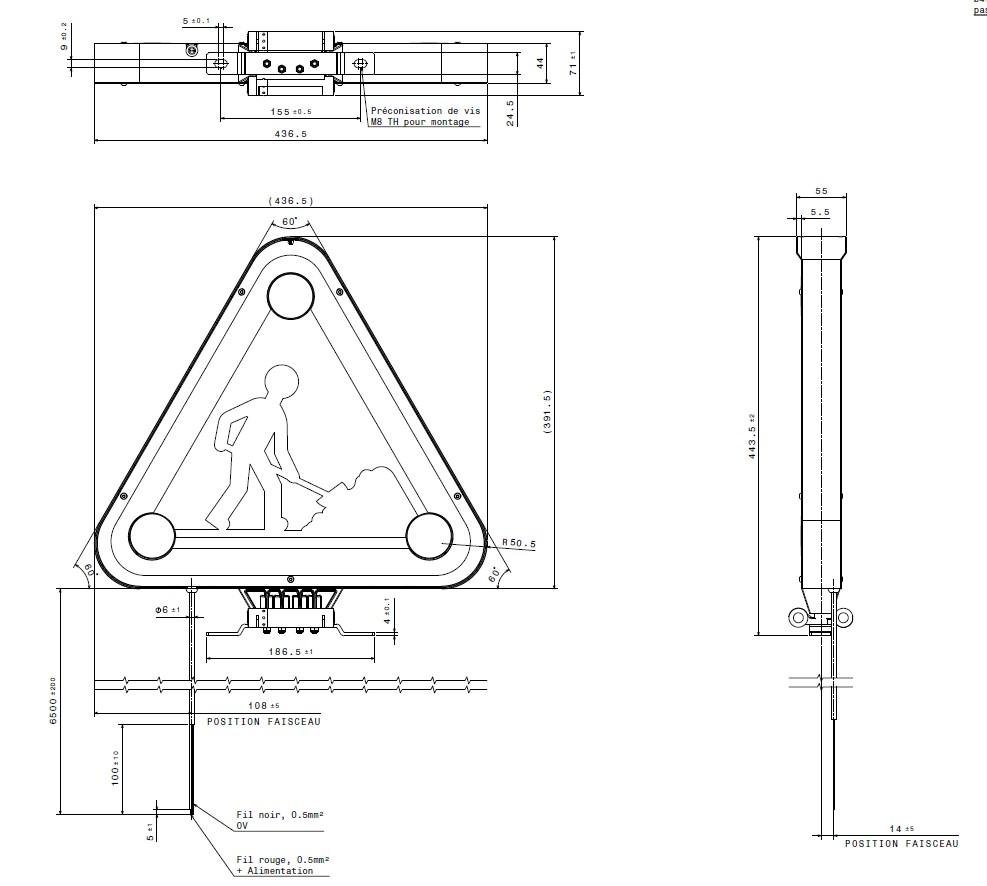 TRIFLASH LED  500 AK5 Class 2